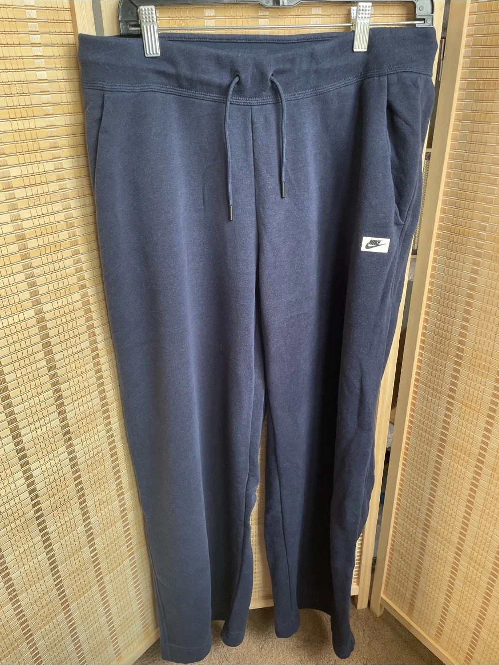 Nike Men’s Dark Navy Drawstring Joggers sweatpants sweats blue